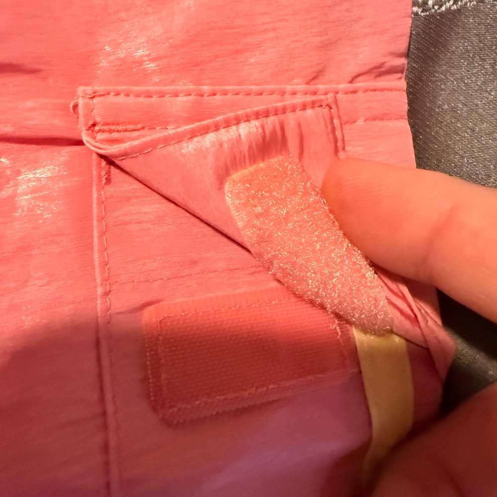 Adidas Sun Woven Pant- women size Large- semi pink spark- NWT - Picture 9 of 9
